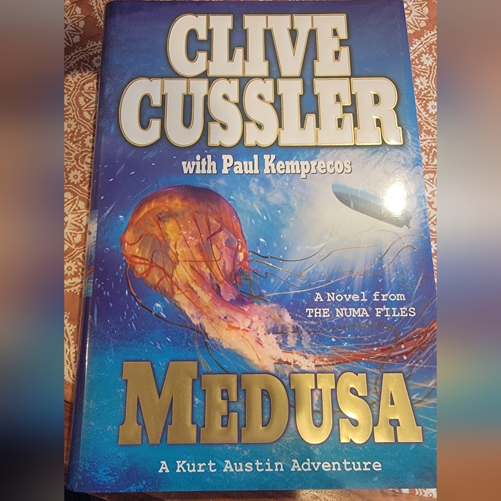 Medusa by Clive Cussler Hardcover Book